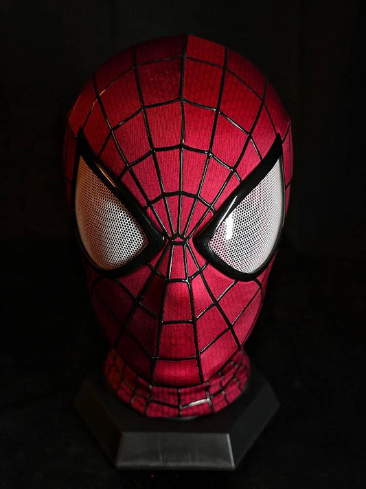 Spider Man Premium Coseplay Mask with Hard Face Shell and Magnetic Lenses